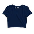 Navy Blue Crop Top (NavyBlue-01CHS)