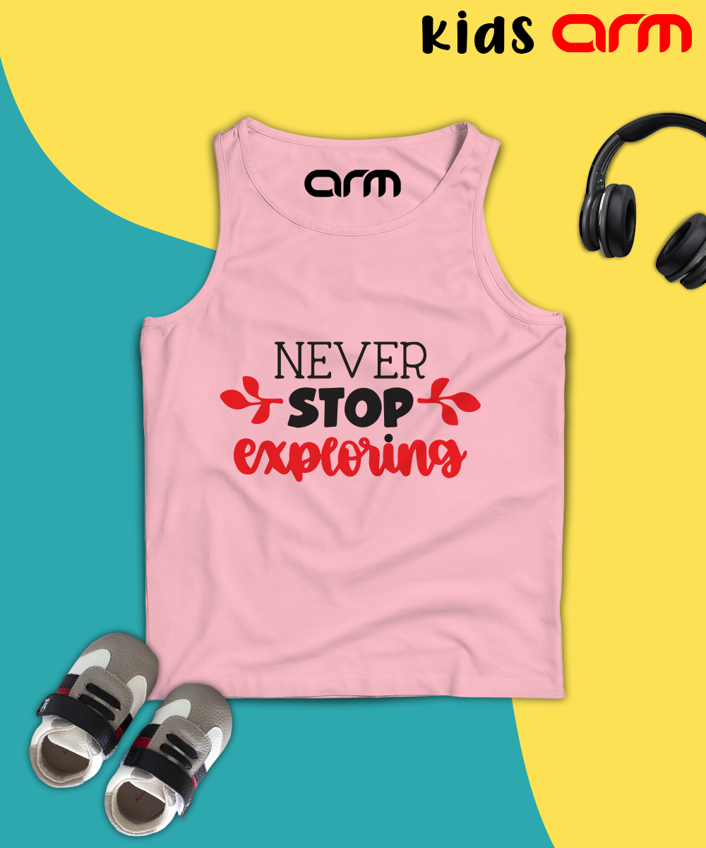 Never Stop Exploring Sando For Kids