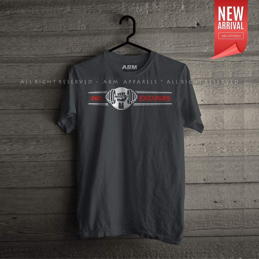 No Excuses Just Work Hard T-Shirt