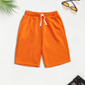 Basic Orange Short For Kids