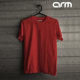 Unisex Red Basic T-Shirt (RedBasic-01HS)