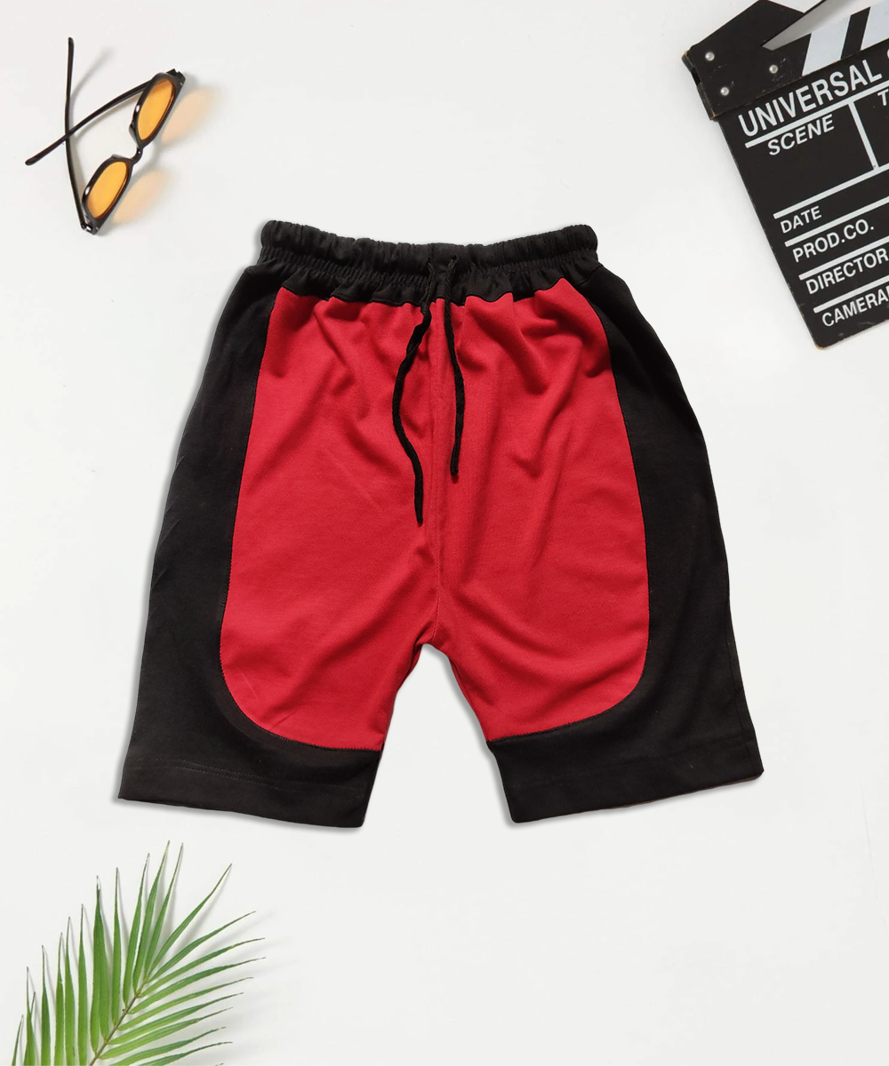 Red Black Short For Kids (RDBL-01KS)