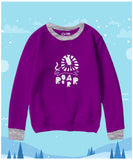 Roar Contrast Sweat Shirt for Kids