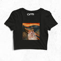 Graphics Crop Top (ScreamedCat-01CHS)
