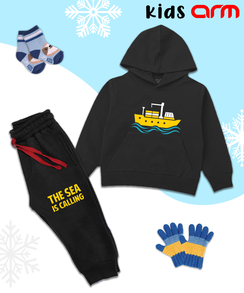 Ship Kids Hoodie Set