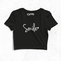 Graphics Crop Top (Smile-01CHS)