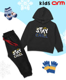 Stay Chill Kids Hoodie Set