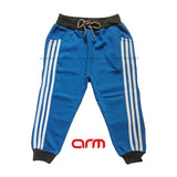 Basic Royal Blue Stripe Trouser for Kids