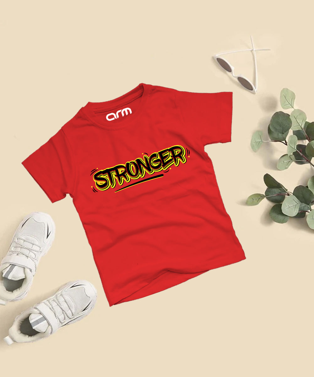 Stronger T-Shirt For Kids (Stronger-03HS)