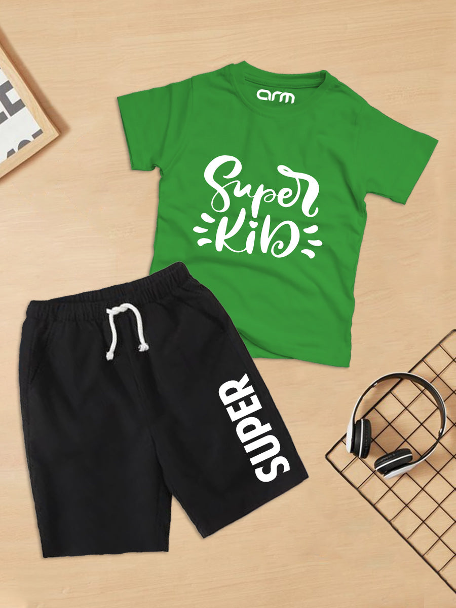Super Kid T-Shirt & Short Set