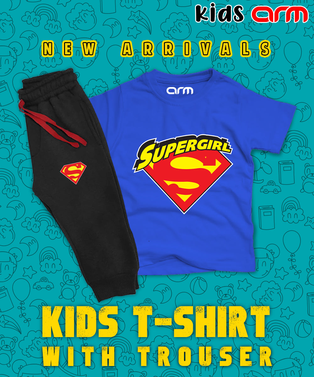 Super Girl Tee & Trouser for Kids