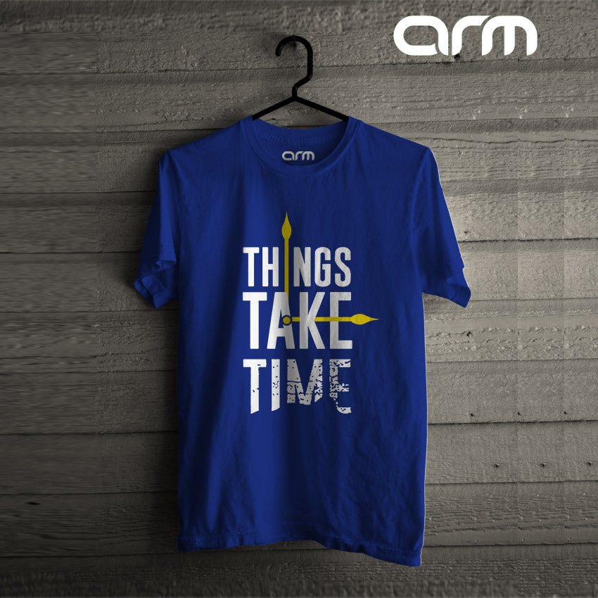 Things Take Time T-Shirt (ThingsTime-01HS)