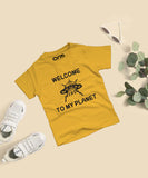 Welcome to my Planet T-Shirt For Kids