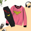 Wonder Woman Contrast Tracksuit for Kids