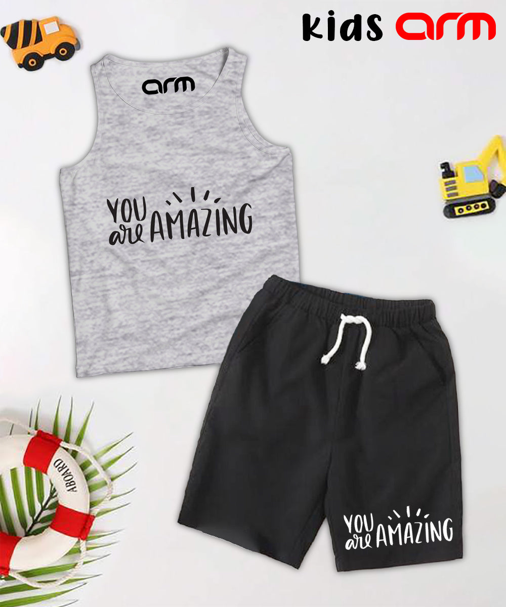 You are Amazing Sando & Short Set