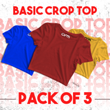 Pack of 3 Crop Tops