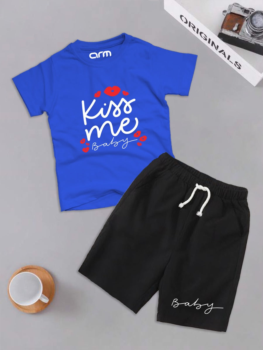 Kiss me Baby T-Shirt & Short Set