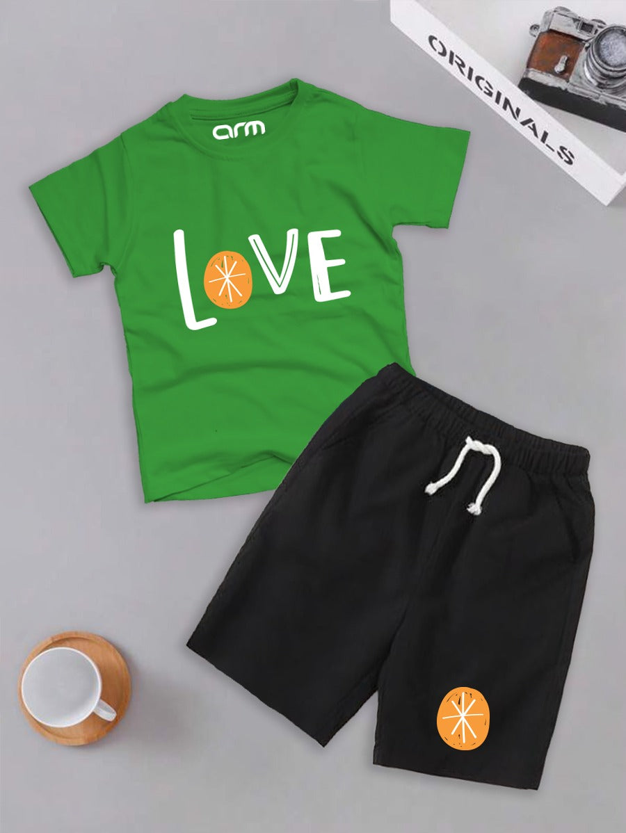 Love T-Shirt & Short Set