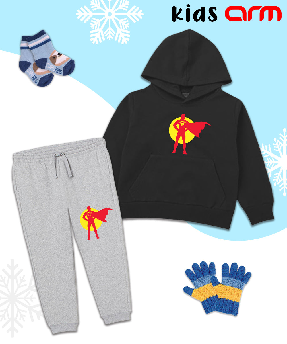 Superman Kids Hoodie Set